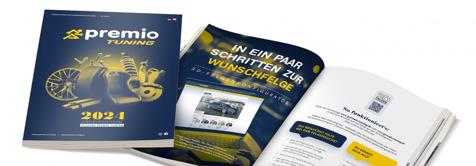 Premio Tuning Katalog - Doppelseite